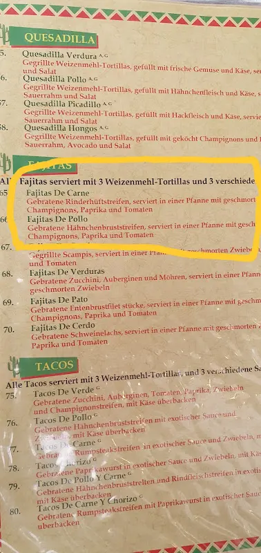 Menu_EL BUEN GUSTO Berlin_Berlin_image_3