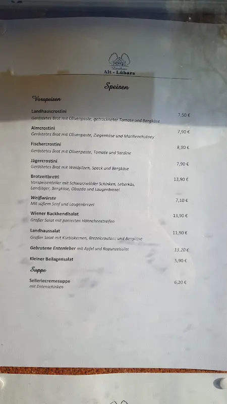 Menu_Landhaus Alt-Lübars_Berlin_immagine_2