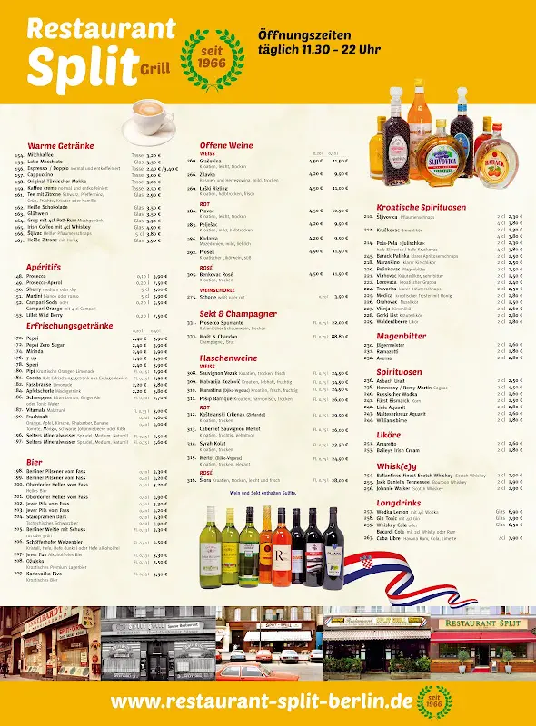 Menu_Restaurant Split - Berlin Kreuzberg_Berlin_immagine_1