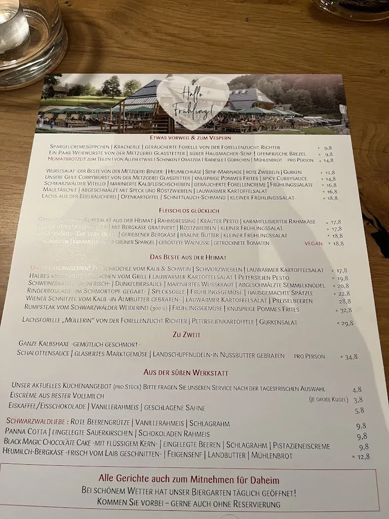 Geroldsauer Mühle ristorante a Baden-Baden