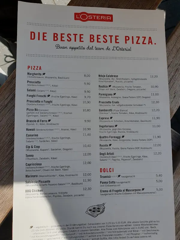 Menu_L'Osteria Berlin Mahlsdorf_Berlin_immagine_4
