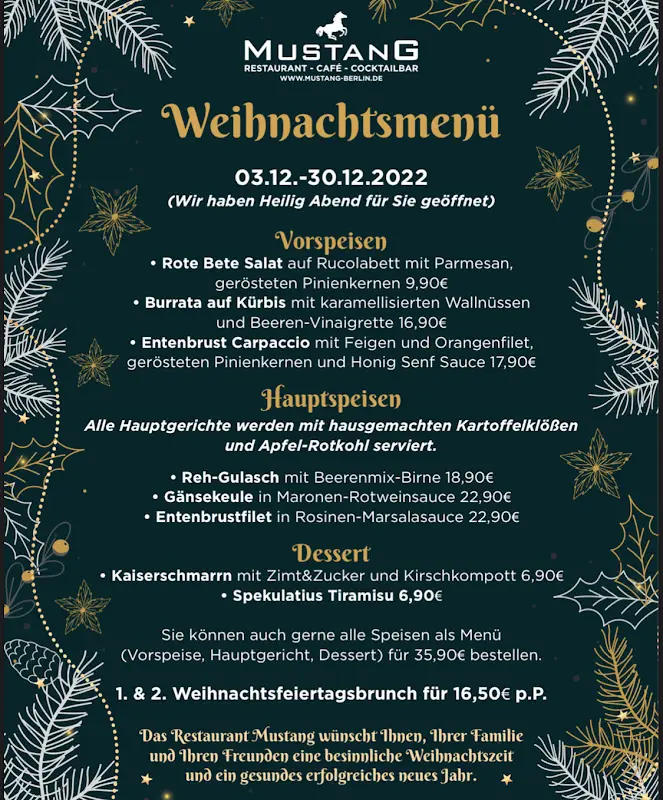 Menu_Mustang Restaurant, Cafe & Cocktailbar | Italienische Spezialitäten & Steakhaus_Berlin_image_1