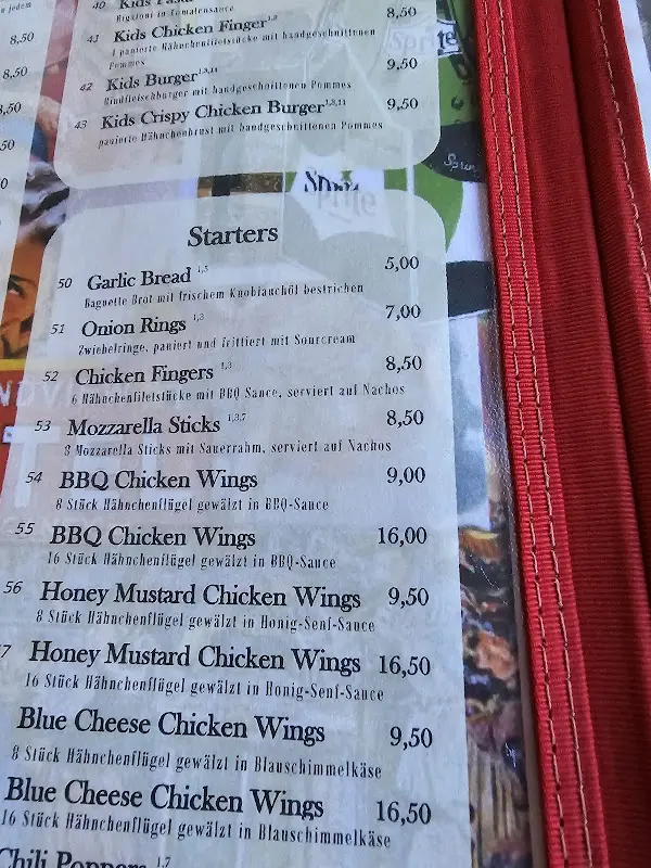 Menu_The Sixties Diner - Mariendorf_Berlin_image_4