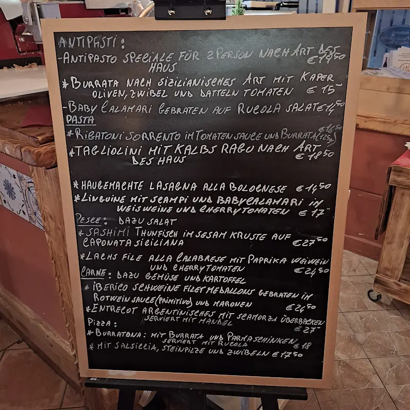 Menü_Ristorante La Piccola Cantina_Berlin_Bild_1