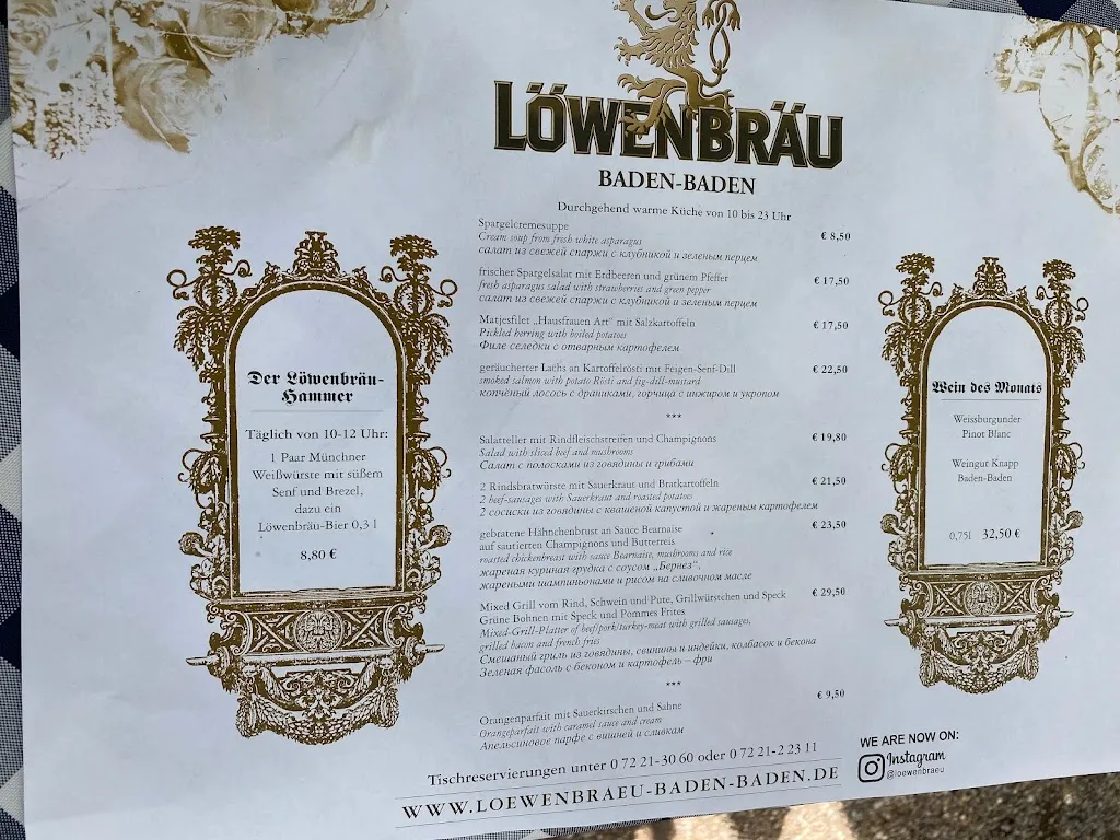 Menu_Löwenbräu Keller_Baden-Baden_image_2