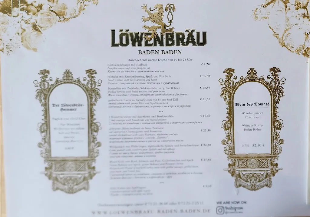 Menu_Löwenbräu Keller_Baden-Baden_image_3