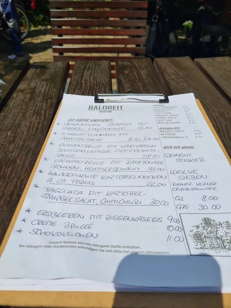 Menu_Weinstube im Baldreit_Baden-Baden_immagine_2