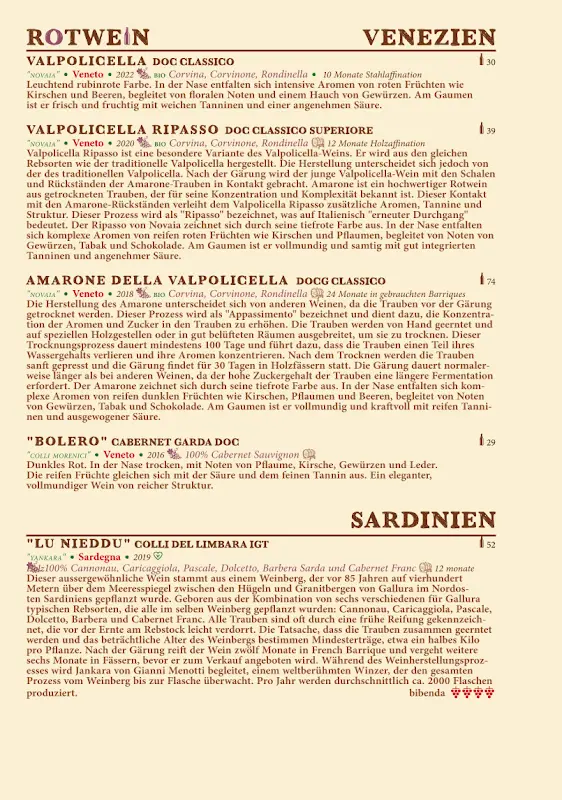 Menu_La Malga Ristorante Pizzeria Wein- & Bierbar_Berlin_image_3