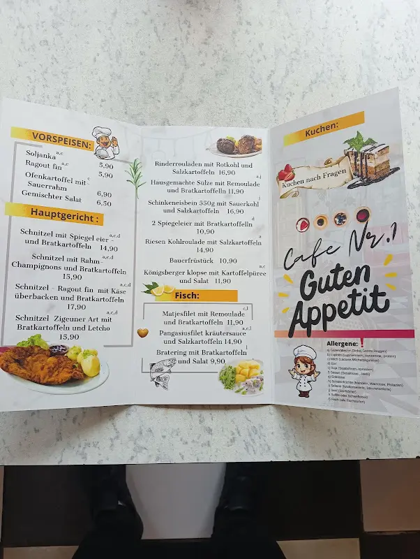 Menu_Café Bistro No. 1_Berlin_immagine_2