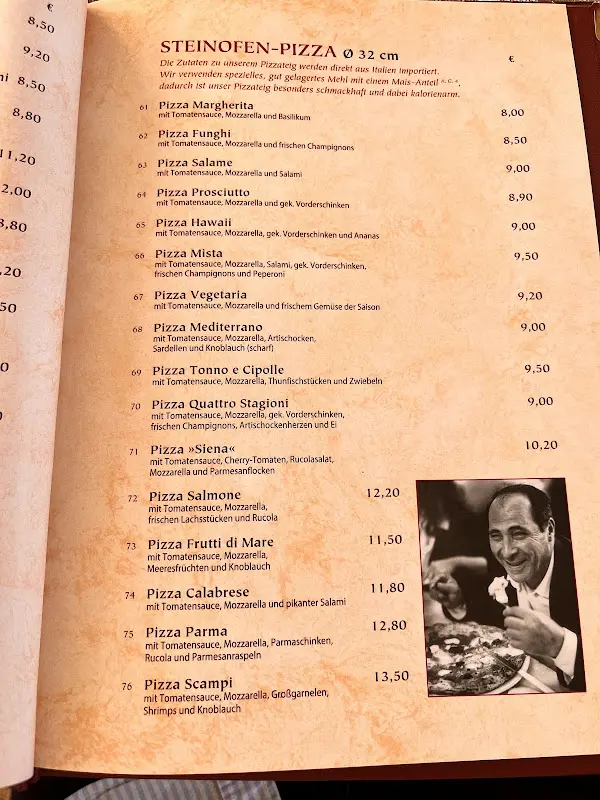 Menu_Ristorante Siena Rosenthal_Berlin_immagine_3