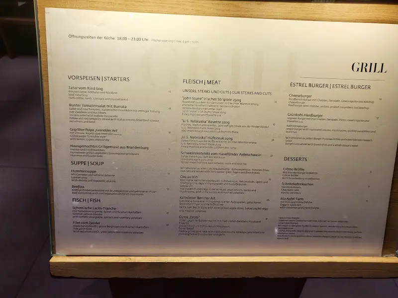 Menü_Restaurant Grill_Berlin_Bild_3