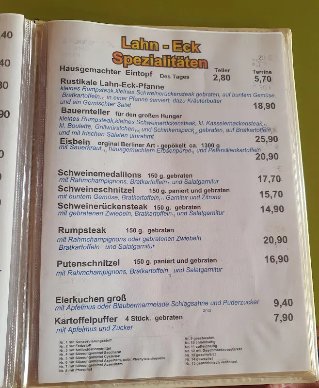 Menu_Lahn-Eck Berlin Das gemütliche Schank und Speiselokal_Berlin_immagine_3