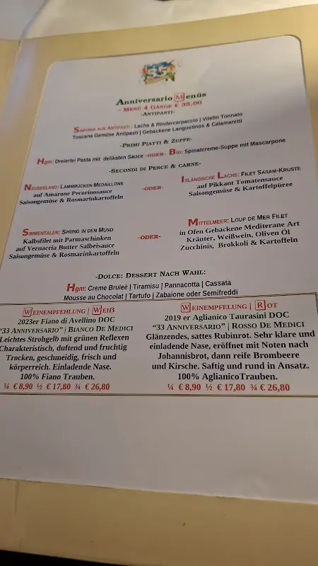 Menü_VILLA MEDICI - Mario Veglia Berlin_Berlin_Bild_4