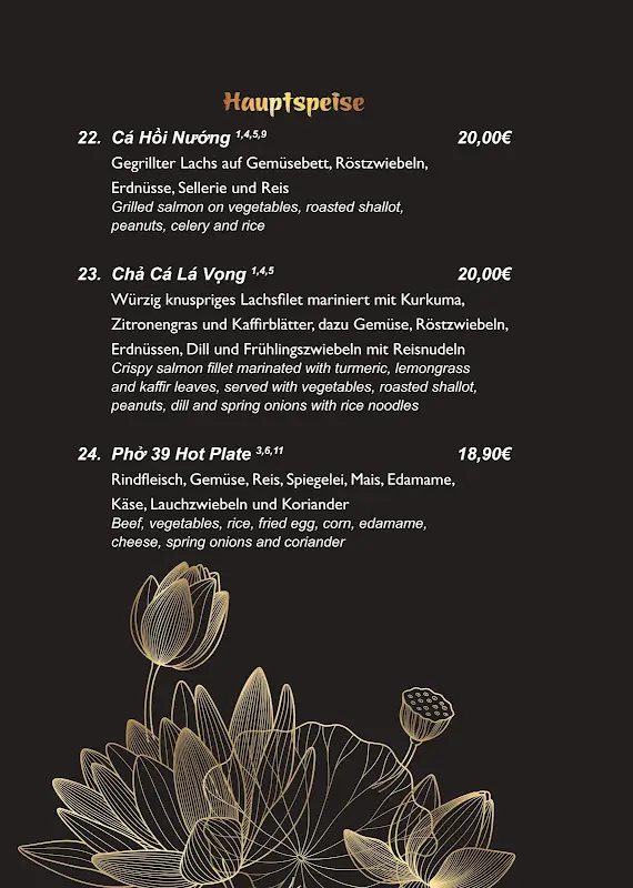 Menu_Phở 39 Vietnamesisches Restaurant Schmargendorf_Berlin_immagine_3