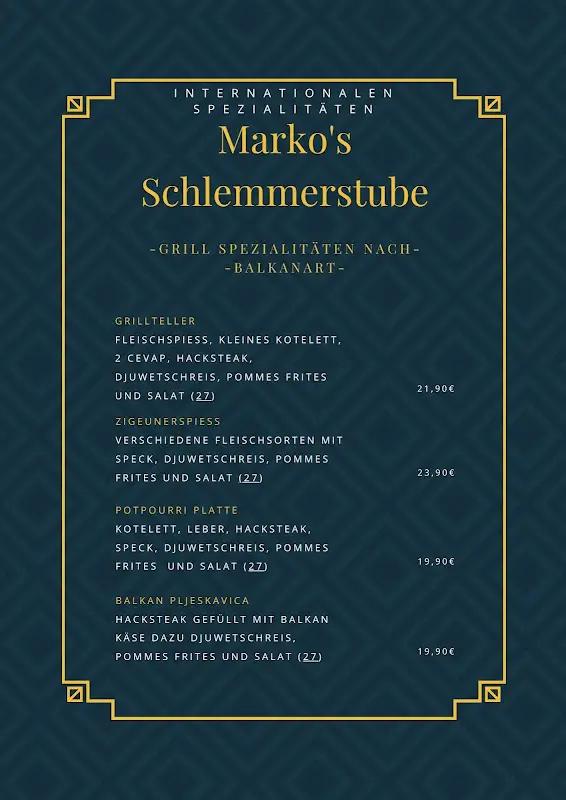 Menu_Restaurant Marko's Schlemmerstube_Berlin_image_3