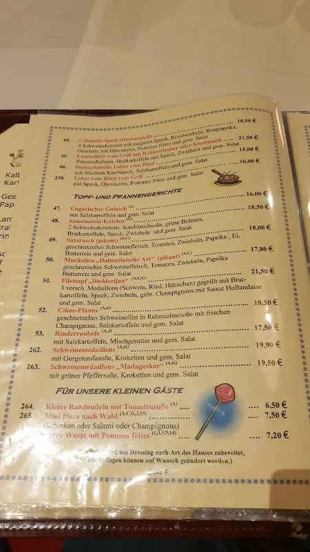 Menü_Dioklecijan Split_Berlin_Bild_4