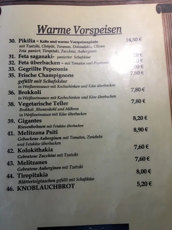 Menu_Griechisches Restaurant Dionysos - am Zabel Krüger Damm_Berlin_immagine_3