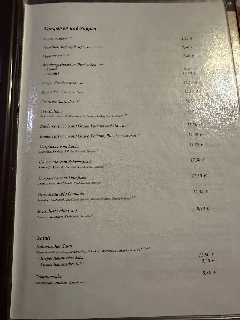 Menu_Ristorante La Gondola_Baden-Baden_image_3