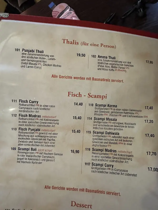 Menü_Aaina Tempelhof | Indisches Restaurant | Cocktailbar_Berlin_Bild_3