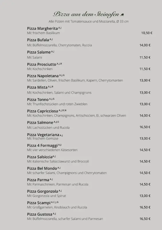 Menu_Ristorante Bel Mondo_Berlin_image_1