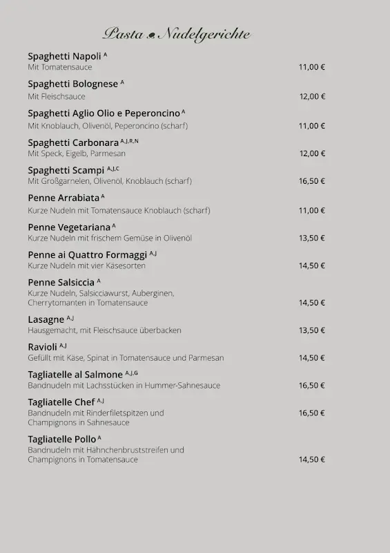 Menu_Ristorante Bel Mondo_Berlin_image_2