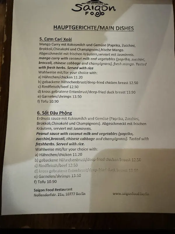 Menu_Saigon Food Restaurant_Berlin_image_1