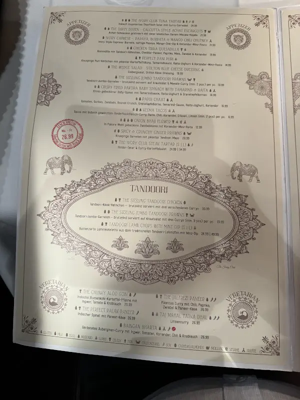 Menu_The Ivory Club_Main_image_2