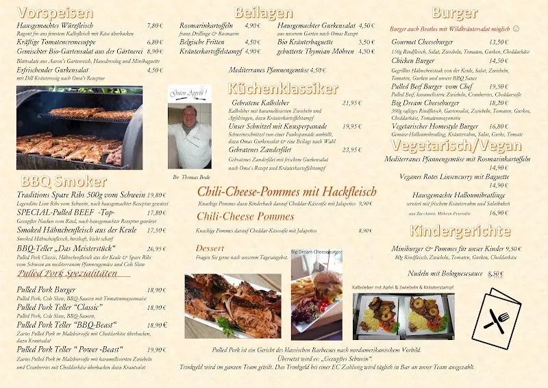 Menu_Restaurant, Räucherei & BBQ-Smoker „Klosterklause“ Malchow_Malchow_imagen_1