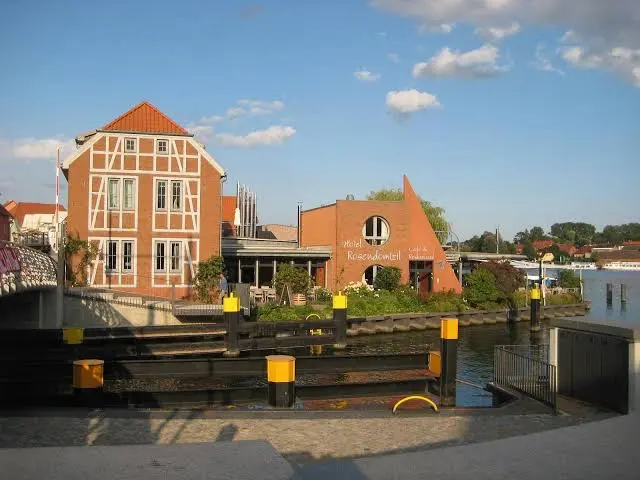 Hotel Rosendomizil ristorante a Malchow