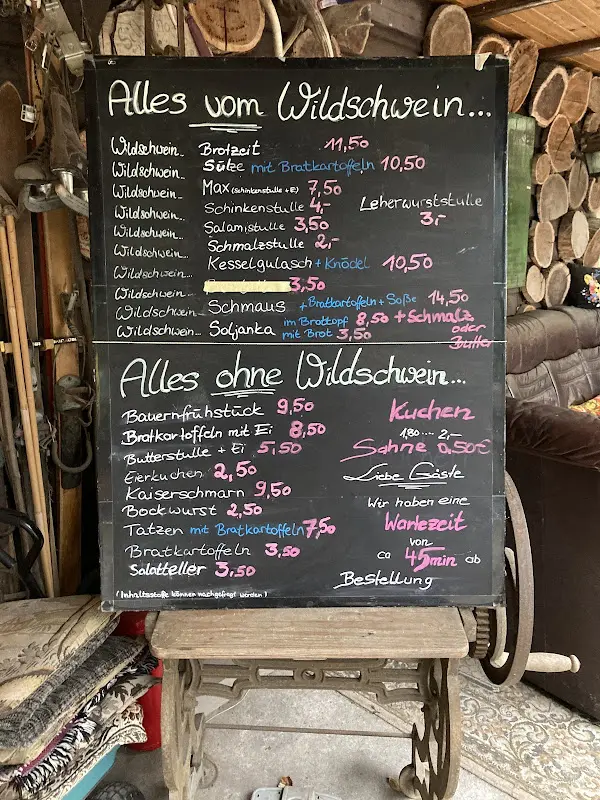 Menu_Waldschenke am Baa-See_(Oder)_image_2