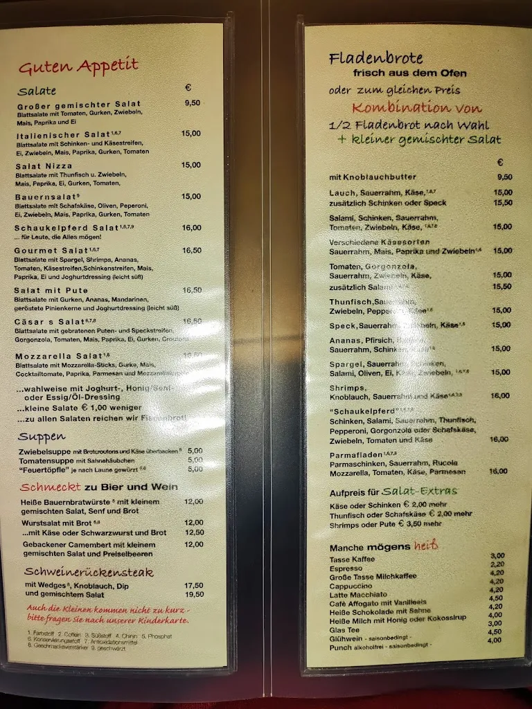 Menu_Gaststätte Schaukelpferd_Baiersbronn_immagine_2