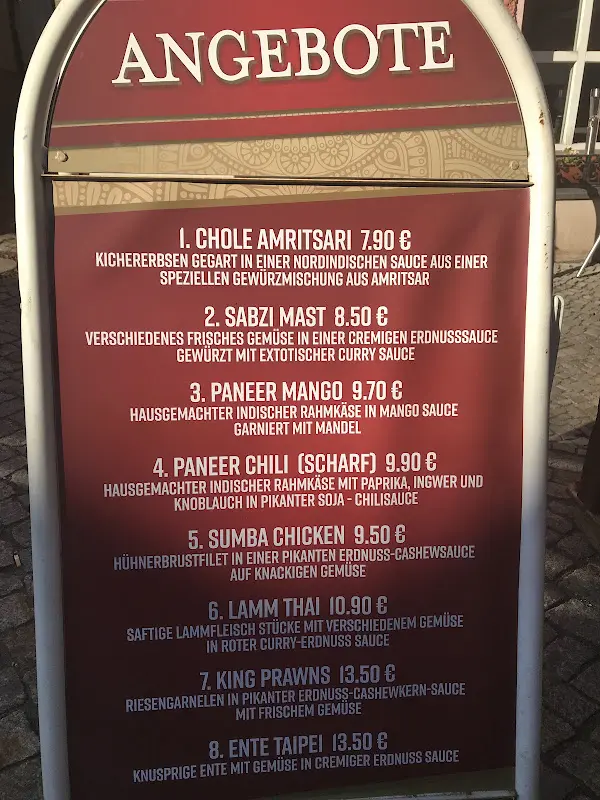Menu_Anokha Indisches Restaurant_Belzig_immagine_4