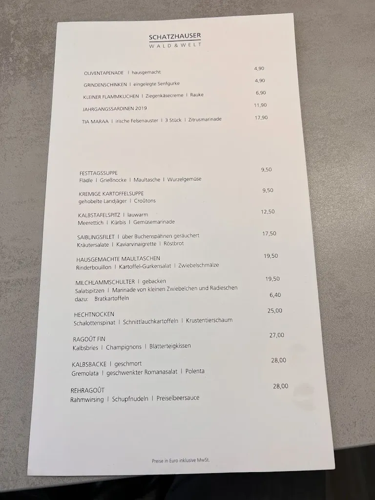Menu_Restaurant Schatzhauser_Baiersbronn_immagine_2
