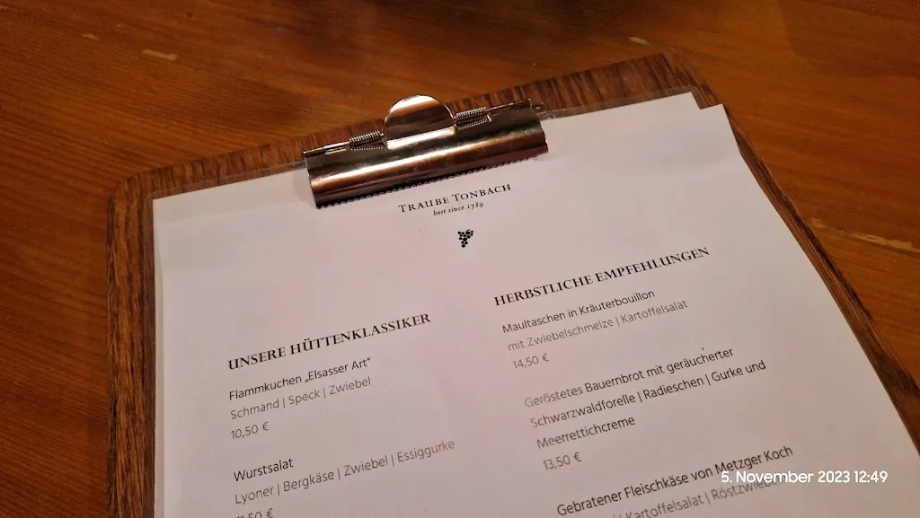 Menu_Blockhütte Traube Tonbach_Baiersbronn_immagine_4