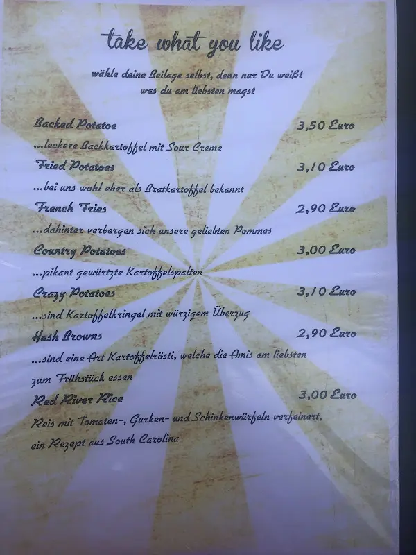 Menu_Lonestar Saloon_Liebenwerda_image_2