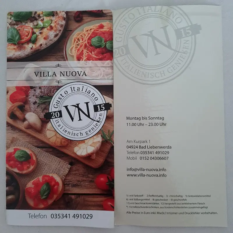 Menu_Villa Nuova_Liebenwerda_image_1
