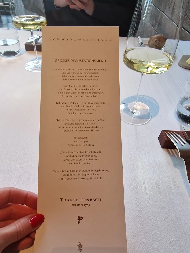 Menu_Restaurant Schwarzwaldstube_Baiersbronn_immagine_3
