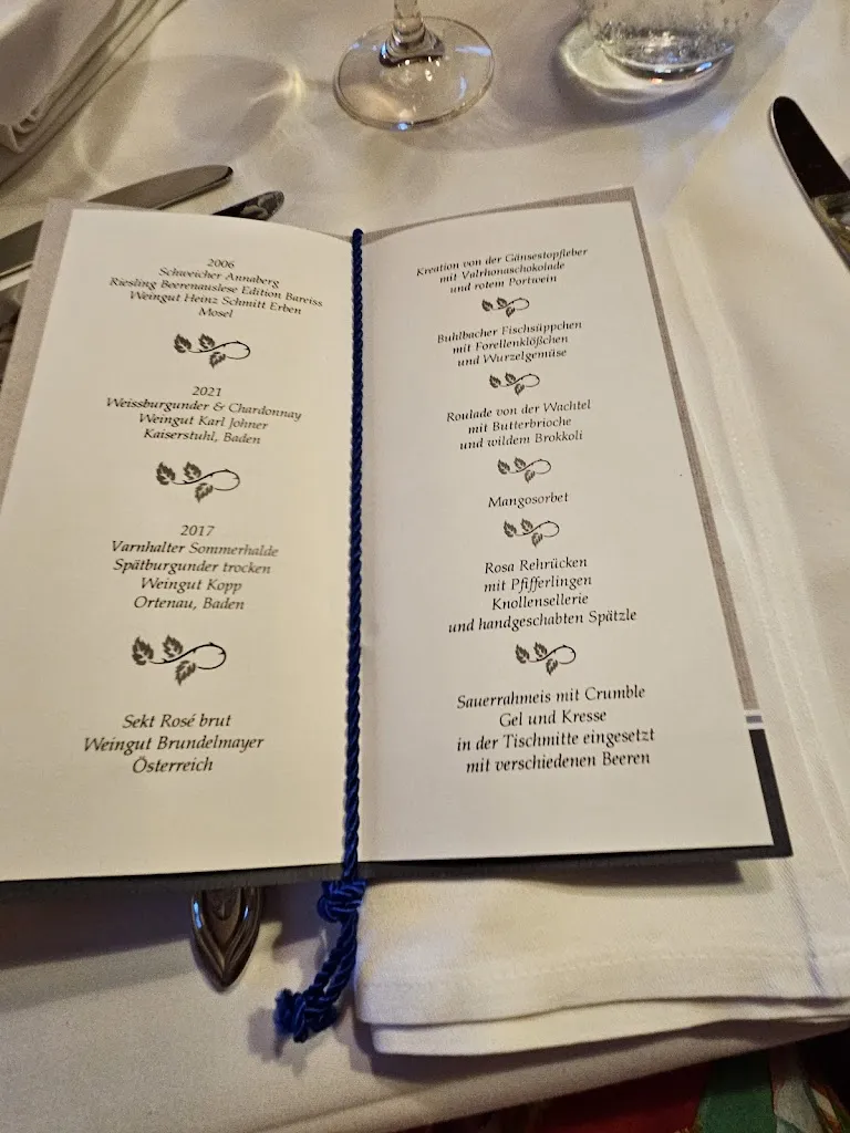 Menu_Restaurant Schwarzwaldstube_Baiersbronn_immagine_4