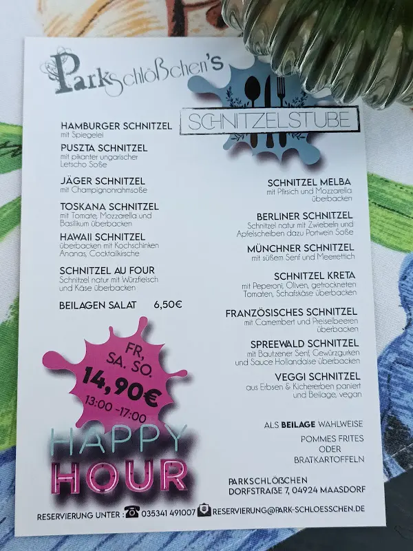 Menü_Parkschlößchen_Liebenwerda_Bild_1