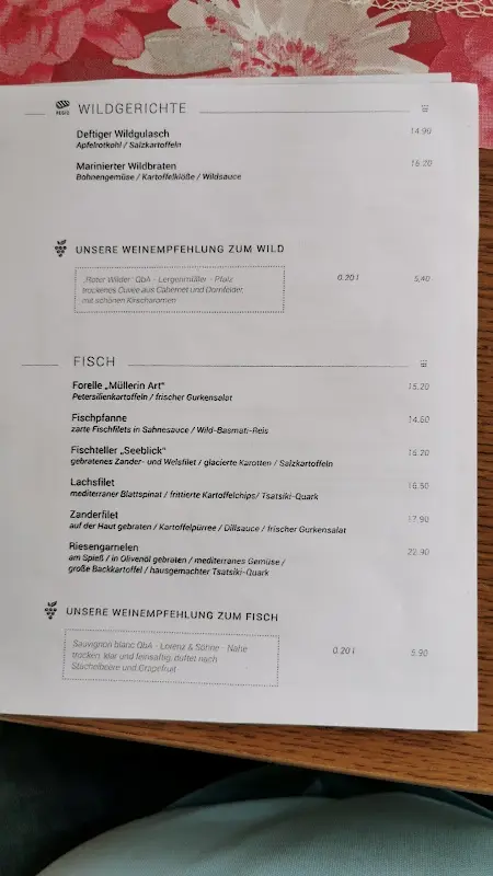 Menu_Restaurant Seeblick_Fürstenwalde/Spree_image_1