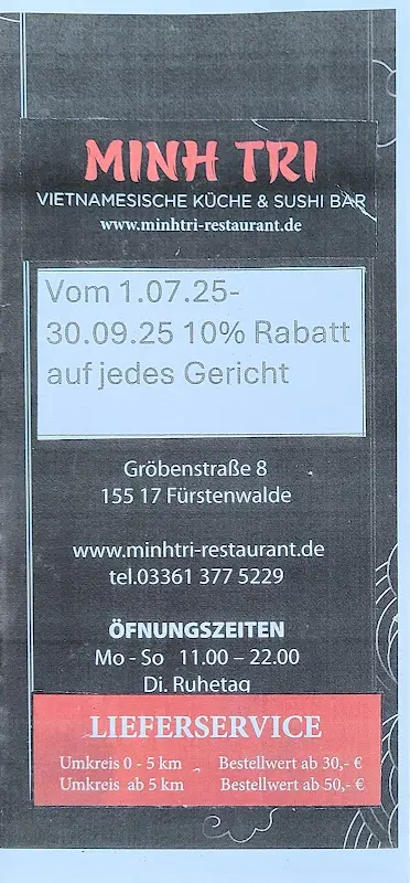 Menü_Minh Tri Restaurant_Fürstenwalde/Spree_Bild_3