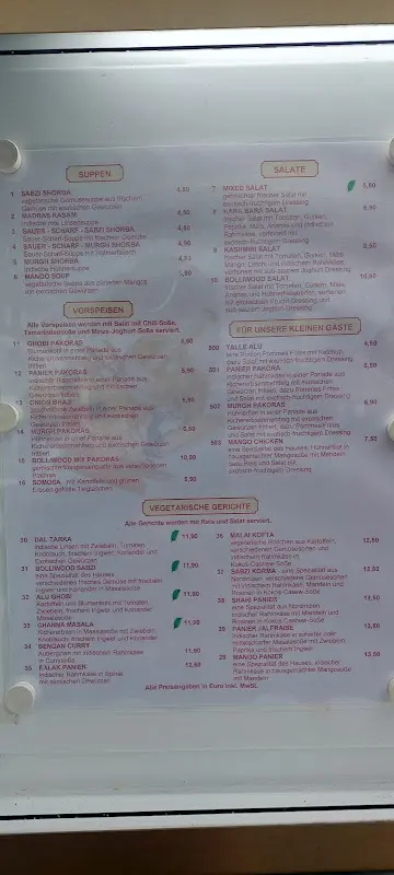 Menu_Indisches Restaurant BolliwooD_Fürstenwalde/Spree_image_3