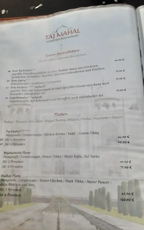 Menu_Taj Mahal indisches Restaurant_Angermünde_image_4