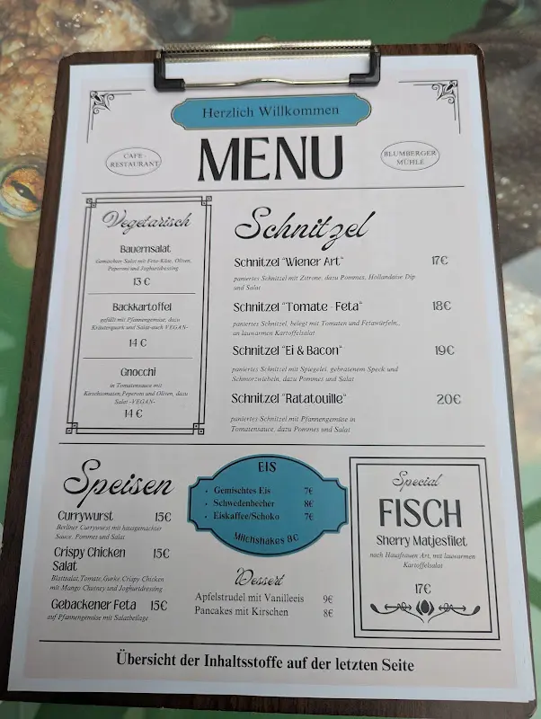 Menu_Restaurant Blumberger Mühle_Angermünde_image_1