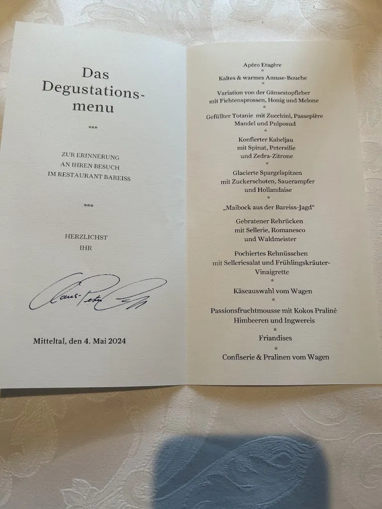 Menu_Restaurant Bareiss_Baiersbronn_image_1