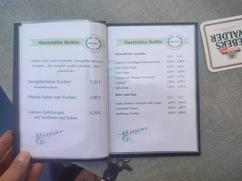 Menu_Gaststätte Quilitz_Lunow-Stolzenhagen_image_2
