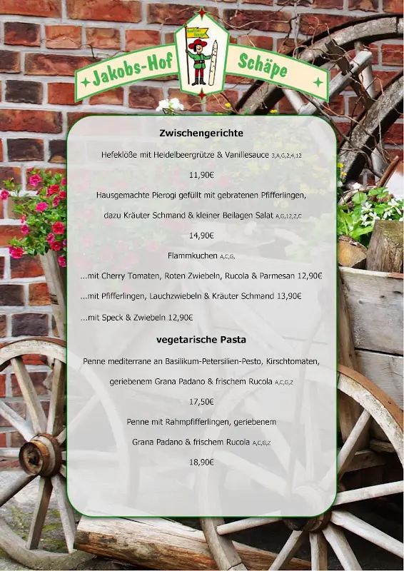Menu_Jakobs-Hof Schäpe_Beelitz_immagine_3