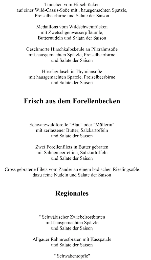 Menu_Restaurant - Café Forsthaus Auerhahn_Baiersbronn_image_2