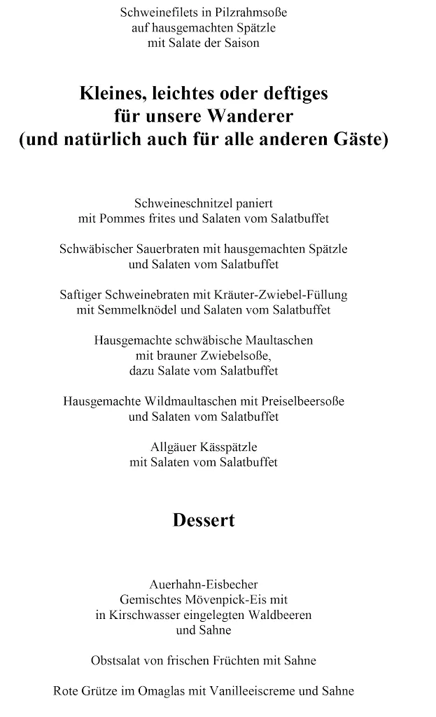 Menu_Restaurant - Café Forsthaus Auerhahn_Baiersbronn_image_3