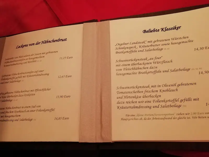 Menu_Country Cafe & Pension Henrik Rudolph_Oegeln_immagine_2